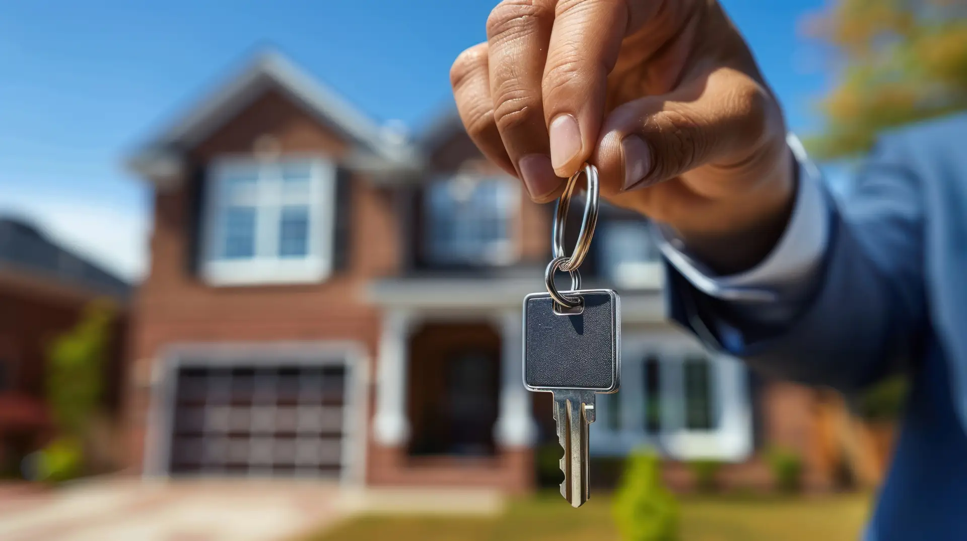The home closing process and receiving the keys to your new place, like the person pictured, involves more than most people think